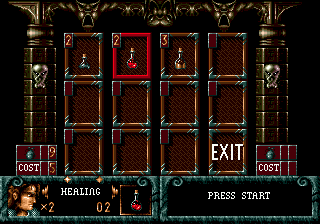 Blades of Vengeance screenshot 5 for Sega Genesis